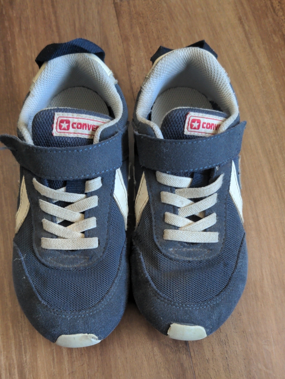 Converse Kids Navy and White Sneakers
